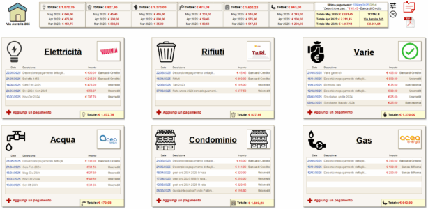 Bollette espresse! - Vista completa Bollette espresse! - Vista completa