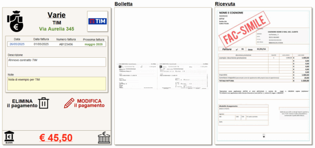 Bollette espresse! - Dettagli del pagamento Bollette espresse! - Dettagli del pagamento